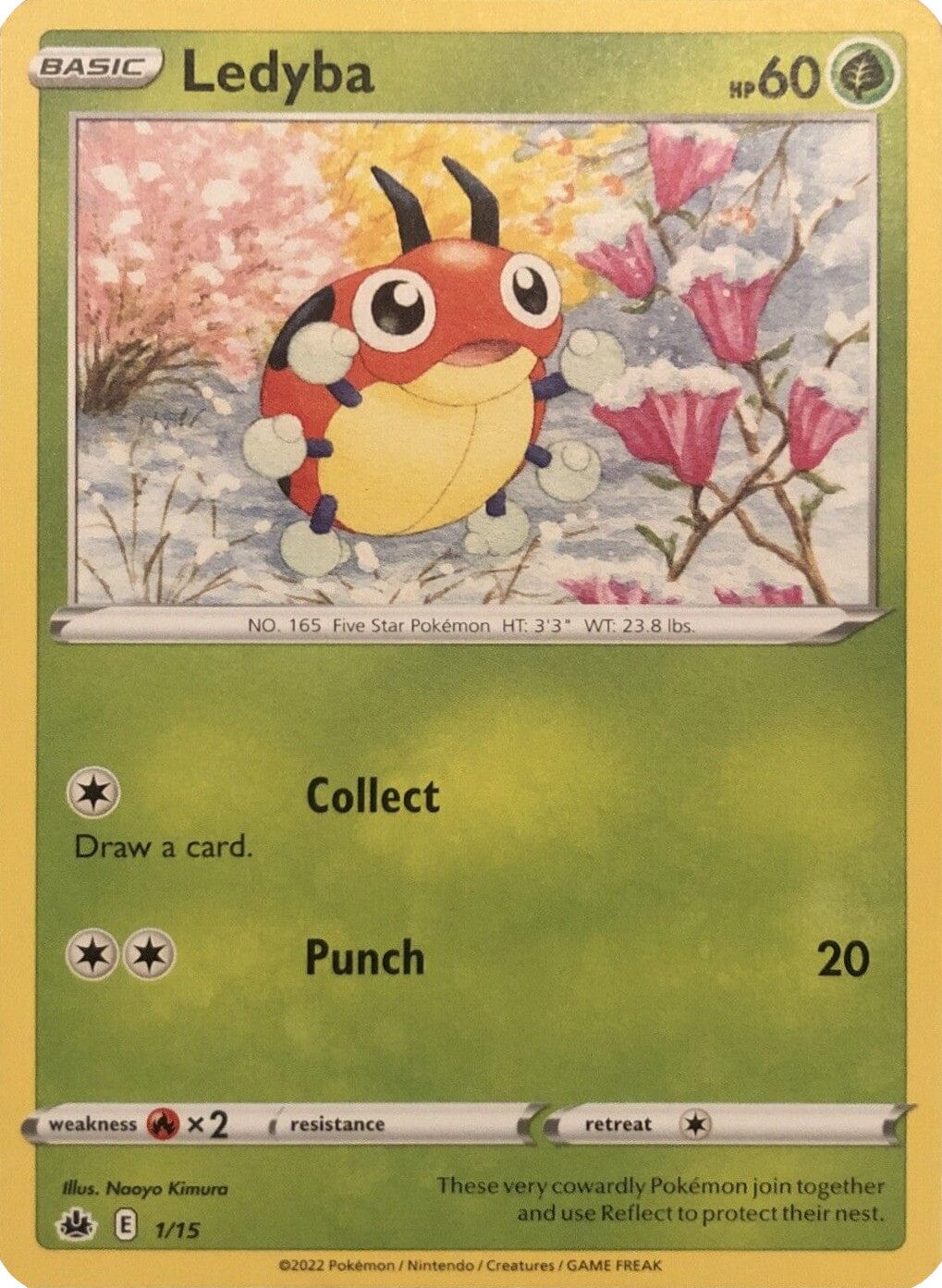 Ledyba (1/15) [McDonald's Promos: Match Battle] Pokemon Single Pokémon  | Multizone: Comics And Games