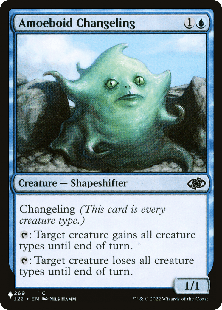Amoeboid Changeling (J22) [The List] MTG Single Magic: The Gathering  | Multizone: Comics And Games