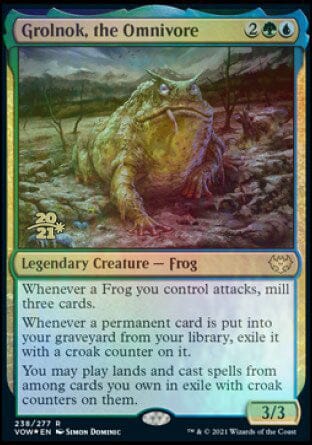Grolnok, the Omnivore [Innistrad: Crimson Vow Prerelease Promos] MTG Single Magic: The Gathering  | Multizone: Comics And Games
