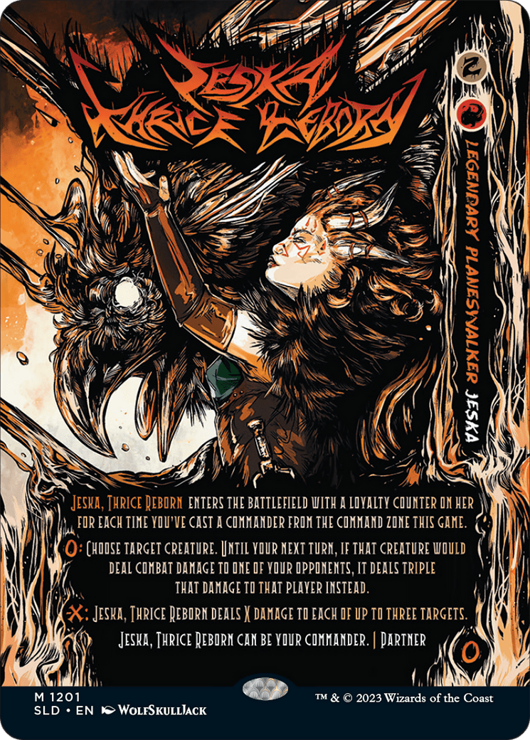Jeska, Thrice Reborn [Secret Lair Drop Series] MTG Single Magic: The Gathering  | Multizone: Comics And Games