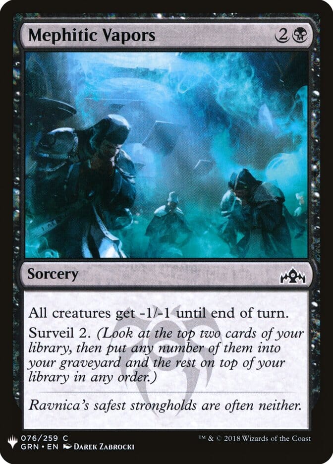 Mephitic Vapors [Mystery Booster] MTG Single Magic: The Gathering  | Multizone: Comics And Games