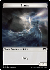 Spirit (0010) // Graveborn Double-Sided Token [Commander Masters Tokens] MTG Single Magic: The Gathering  | Multizone: Comics And Games