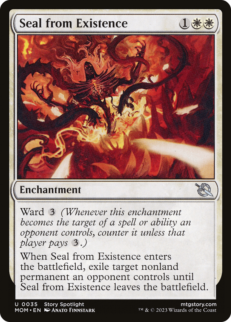 Seal from Existence [March of the Machine] MTG Single Magic: The Gathering  | Multizone: Comics And Games