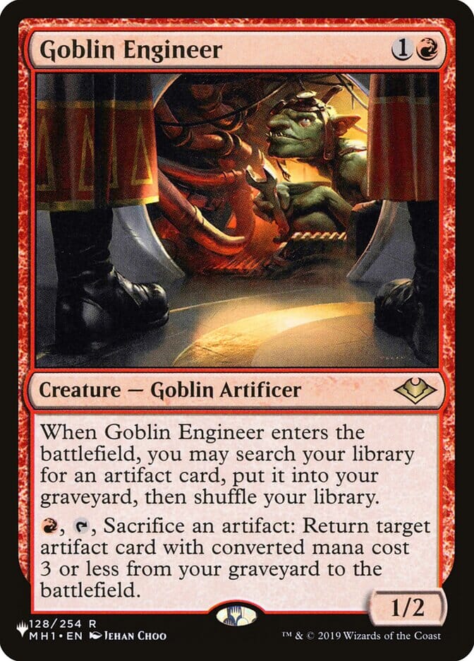 Goblin Engineer [Secret Lair: Heads I Win, Tails You Lose] MTG Single Magic: The Gathering  | Multizone: Comics And Games
