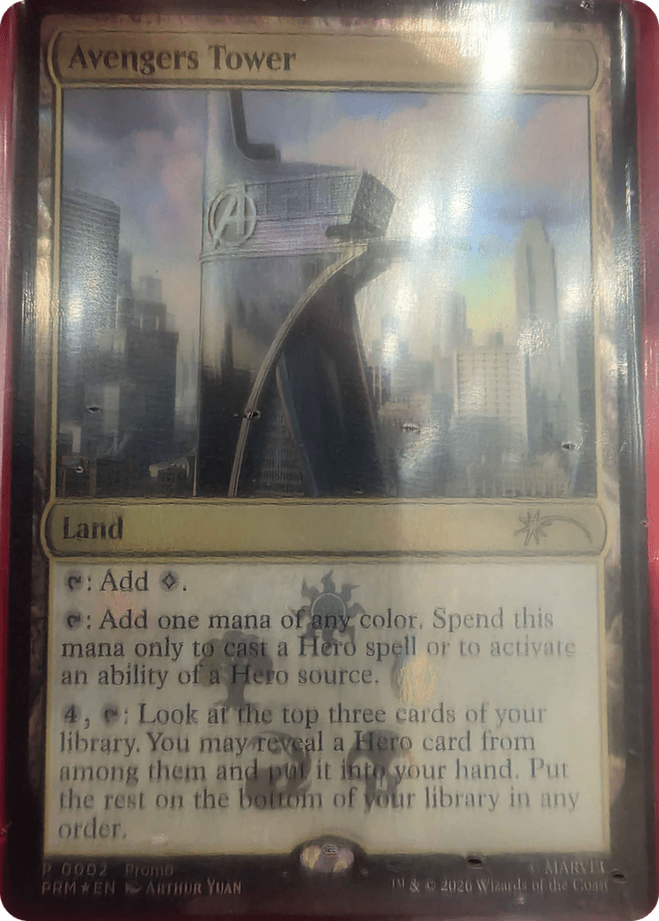Avengers Tower [Marvel Super Heroes Promos] MTG Single Magic: The Gathering  | Multizone: Comics And Games