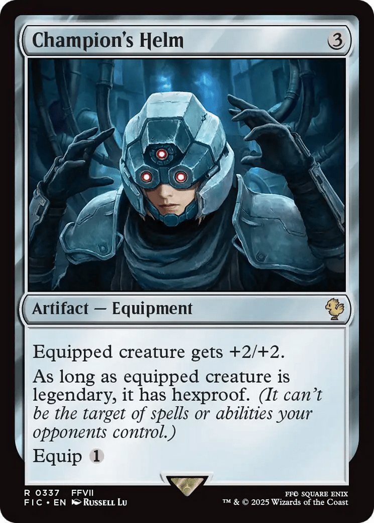 Champion's Helm [FINAL FANTASY Commander] MTG Single Magic: The Gathering  | Multizone: Comics And Games