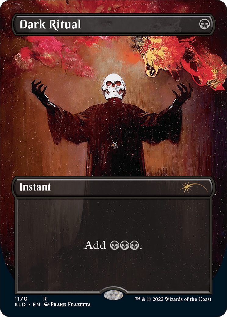 Dark Ritual (Borderless) [Secret Lair Drop Series] MTG Single Magic: The Gathering  | Multizone: Comics And Games