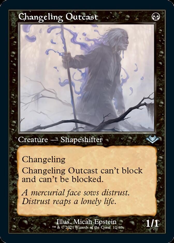 Changeling Outcast (Retro) [Modern Horizons] MTG Single Magic: The Gathering  | Multizone: Comics And Games
