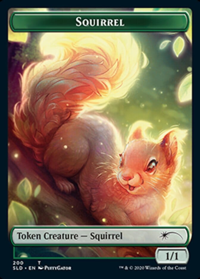 Squirrel Token [Secret Lair Drop Series] MTG Single Magic: The Gathering  | Multizone: Comics And Games
