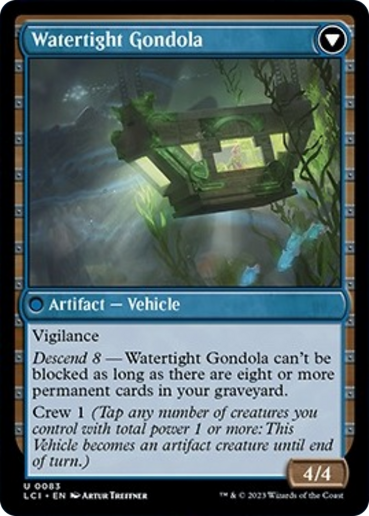 Waterlogged Hulk // Watertight Gondola [The Lost Caverns of Ixalan] | Multizone: Comics And Games