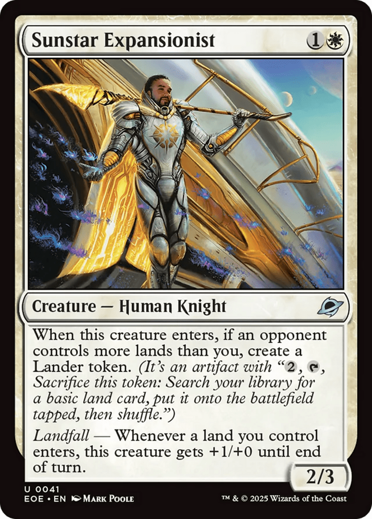 Sunstar Expansionist [Edge of Eternities] MTG Single Magic: The Gathering  | Multizone: Comics And Games