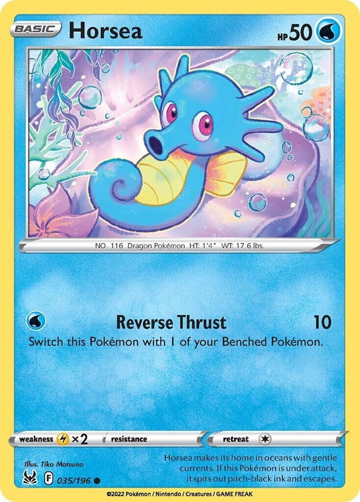 Horsea (035/196) [Sword & Shield: Lost Origin] Pokemon Single Pokémon  | Multizone: Comics And Games