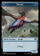Spirit (0010) // Drake Double-Sided Token [Commander Masters Tokens] MTG Single Magic: The Gathering  | Multizone: Comics And Games