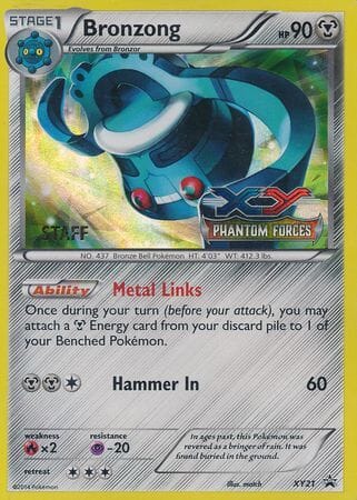 Bronzong (XY21) (Staff) [XY: Black Star Promos] Pokemon Single Pokémon  | Multizone: Comics And Games