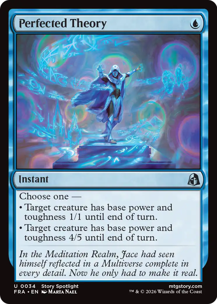 Perfected Theory [Reality Fracture] MTG Single Magic: The Gathering  | Multizone: Comics And Games