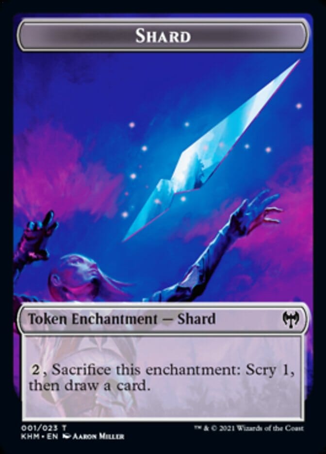 Shard Token [Kaldheim Tokens] MTG Single Magic: The Gathering  | Multizone: Comics And Games