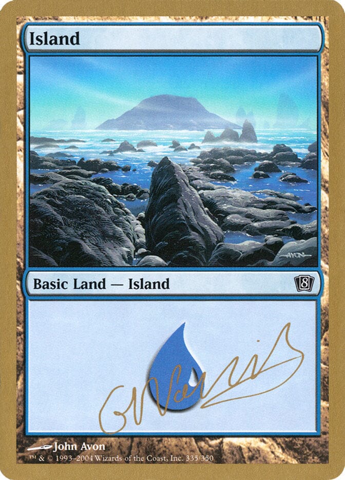 Island (gn335) (Gabriel Nassif) [World Championship Decks 2004] MTG Single Magic: The Gathering  | Multizone: Comics And Games