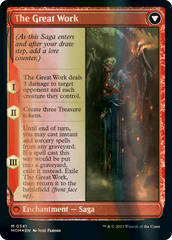 Urabrask // The Great Work (Serialized) [March of the Machine] MTG Single Magic: The Gathering  | Multizone: Comics And Games