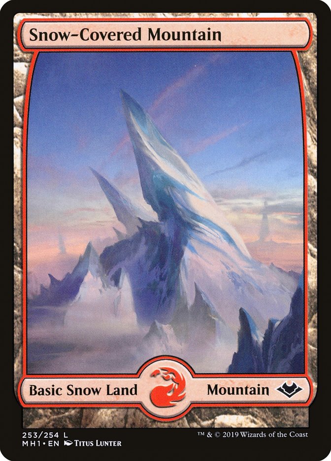 Snow-Covered Mountain [Modern Horizons] | Multizone: Comics And Games
