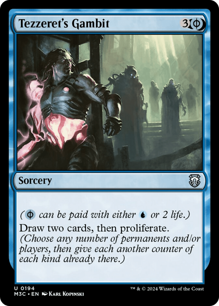 Tezzeret's Gambit [Modern Horizons 3 Commander] MTG Single Magic: The Gathering  | Multizone: Comics And Games