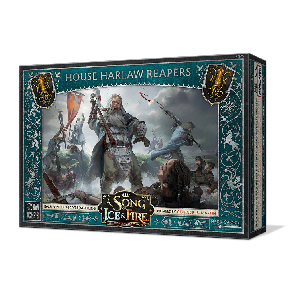 A Song of Ice & Fire: House Harlaw Reapers Miniatures CMON  | Multizone: Comics And Games