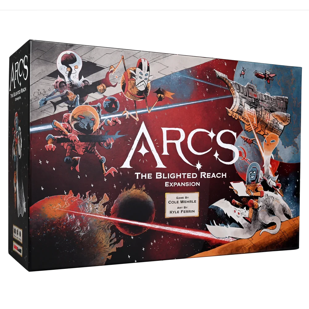 Arcs: The Blighted Reach Board Game Leder Games  | Multizone: Comics And Games