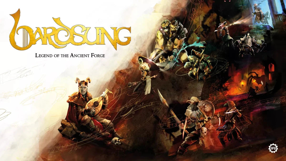 Bardsung: Legend of the Ancient Forge board game STEAMFORGED GAMES  | Multizone: Comics And Games