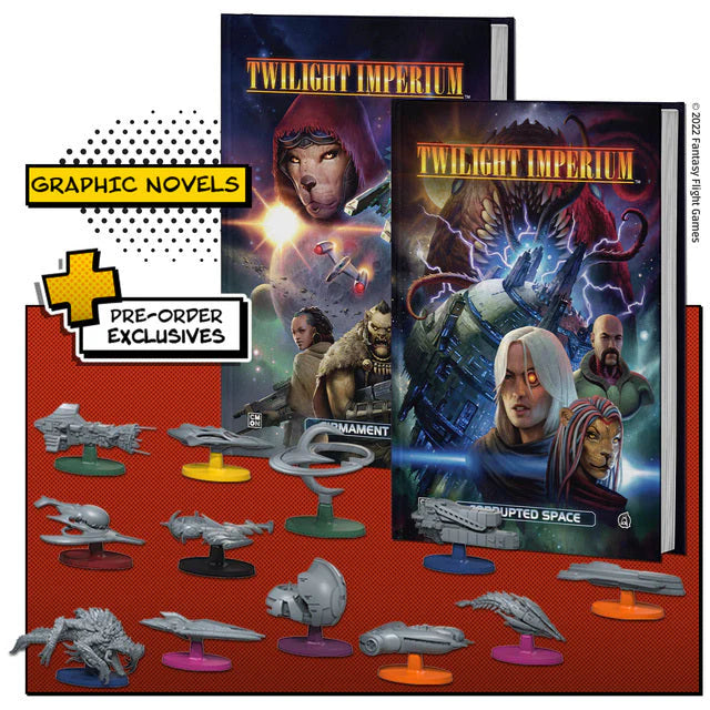 Twilight Imperium CMON Comic book expansion Vol. 2 ( Graphic novel + expansion ) (Copy) Board game Multizone: Comics And Games  | Multizone: Comics And Games