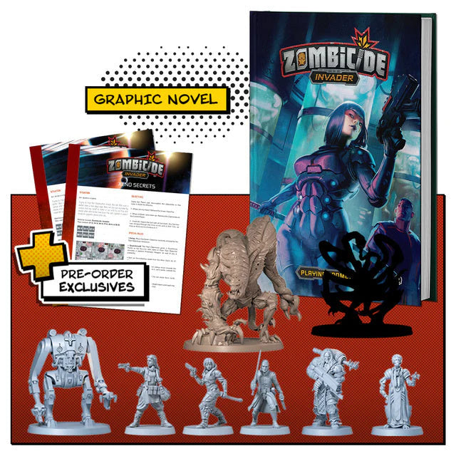 Zombicide Invaders CMON Comic book expansion Vol. 2 ( Graphic novel + expansion ) | Multizone: Comics And Games