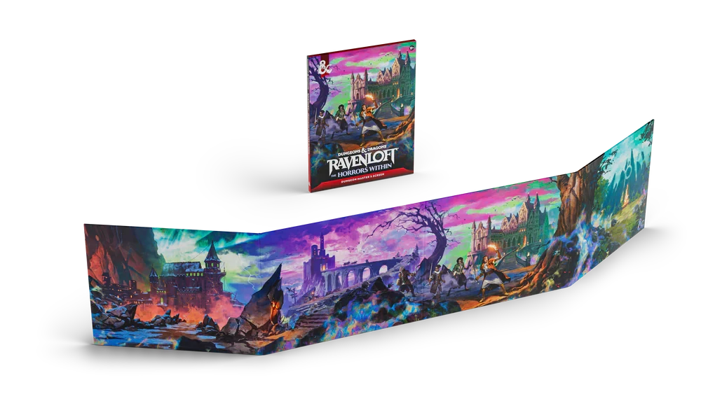 Dungeons & Dragons: Ravenloft - The Horrors Within: DM Screen (Pre-order 6/16/2026) Dungeons & Dragons Games Workshop  | Multizone: Comics And Games