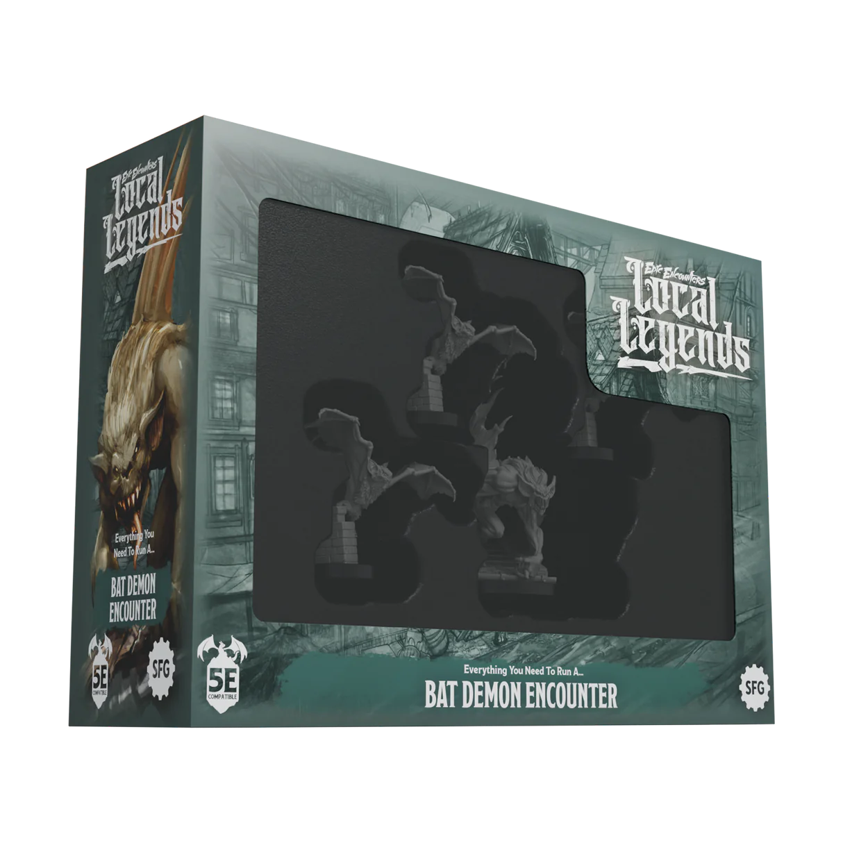Epic Encounters: Local Legends - Bat demon encounter Multizone: Comics And Games  | Multizone: Comics And Games