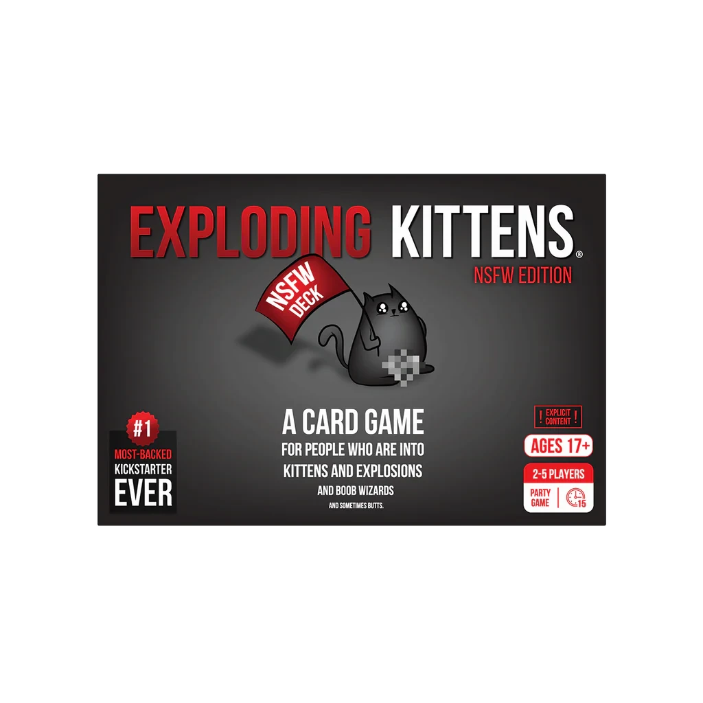 Exploding kittens NSFW Edition (FRE) card game Multizone: Comics And Games  | Multizone: Comics And Games