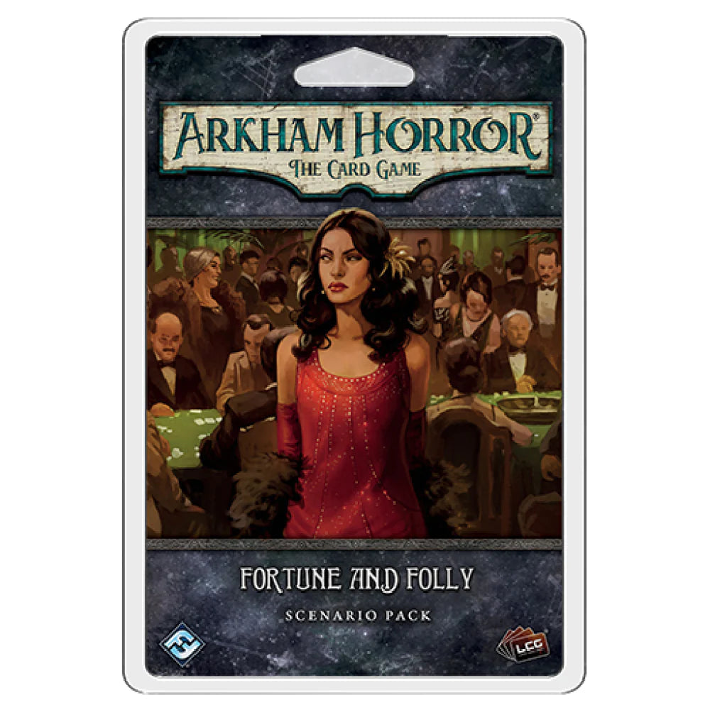 Arkham Horror LCG Fortune and Folly Scenario Pack Multizone: Comics And Games  | Multizone: Comics And Games