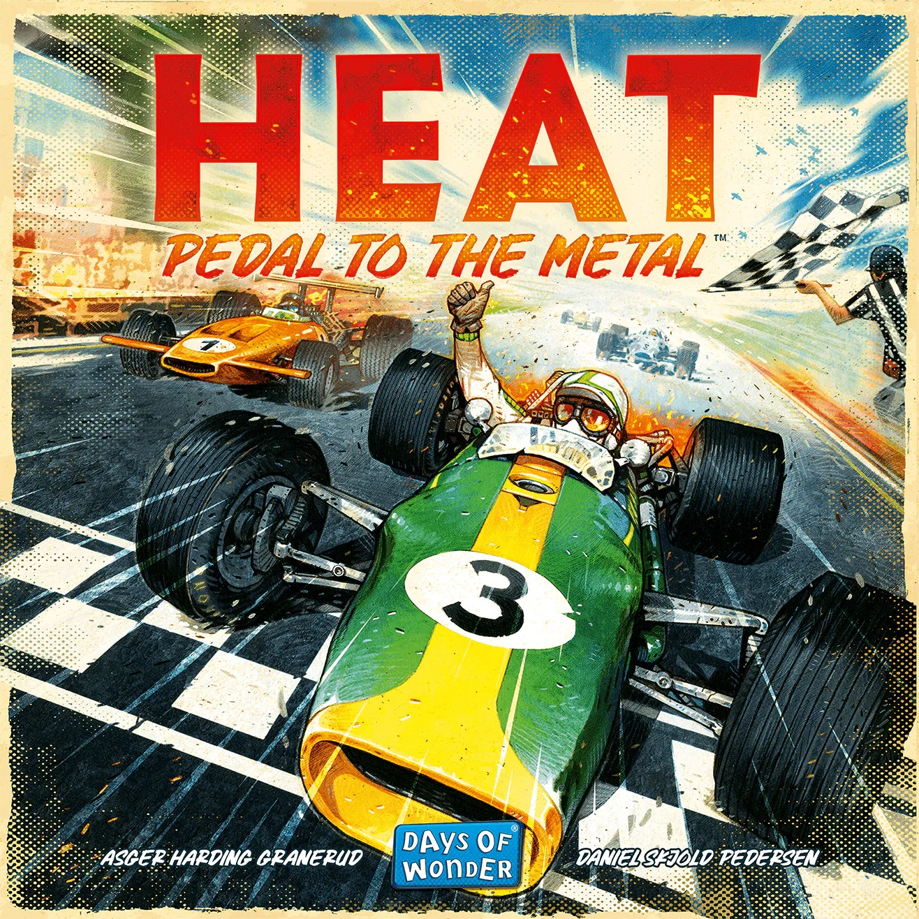 Heat: Pedal to the metal Board Game Days of Wonder  | Multizone: Comics And Games