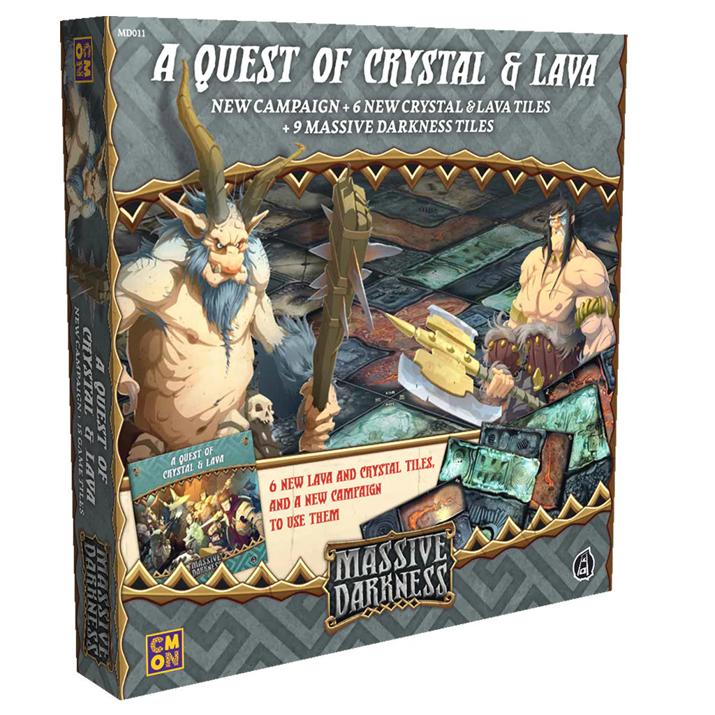 Massive Darkness: A Quest of Crystal & Lava (ENG/FR) CMON  | Multizone: Comics And Games
