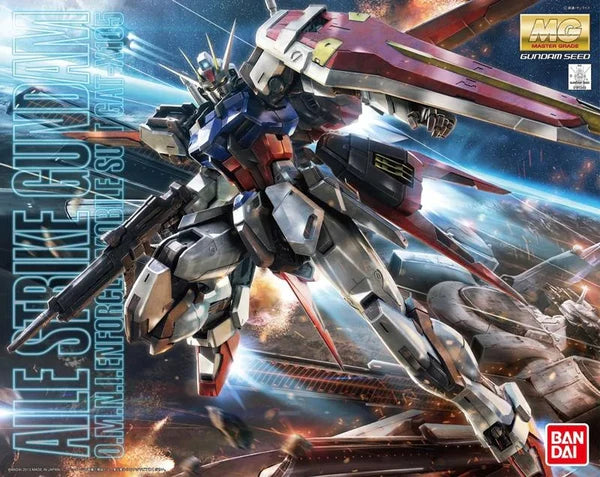 Master Grade: Aile Strike Gundam - O.M.N.I.ENFORCER Mobile Suit GAT-X105 Model Kit Bandai  | Multizone: Comics And Games
