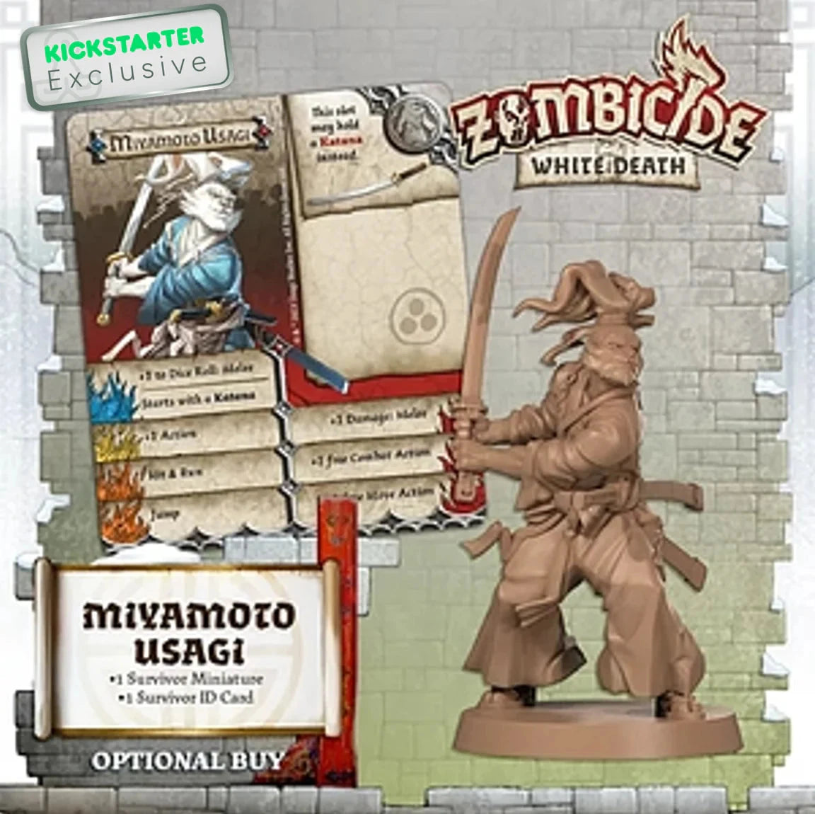 Zombicide: White Death - Usagi Yojimbo Miniatures CMON  | Multizone: Comics And Games