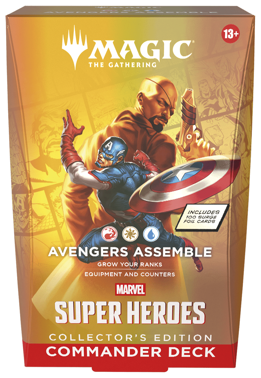 Marvel Super Heroes Collector Commander Deck (Pre-order 26/06/2026) Magic The Gathering Wizards of the Coast Doom Prevails  | Multizone: Comics And Games