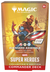 Marvel Super Heroes Collector Commander Deck (Pre-order 26/06/2026) Magic The Gathering Wizards of the Coast Avengers Assemble  | Multizone: Comics And Games