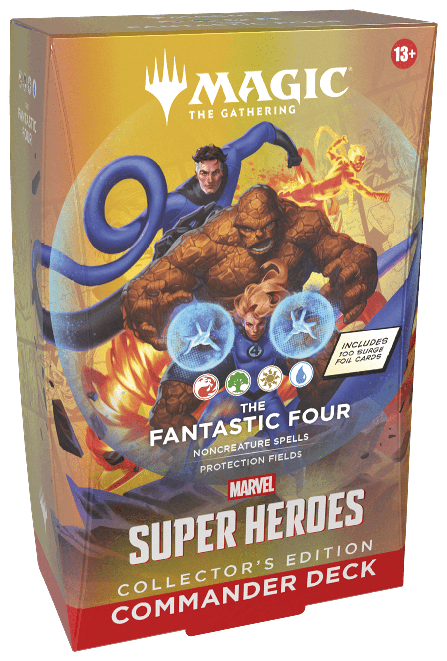 Marvel Super Heroes Collector Commander Deck: Fantastic Four Magic The Gathering Wizards of the Coast  | Multizone: Comics And Games