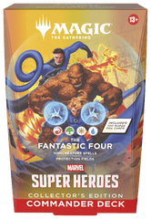 Marvel Super Heroes Collector Commander Deck (Pre-order 26/06/2026) Magic The Gathering Wizards of the Coast Fantastic Four  | Multizone: Comics And Games
