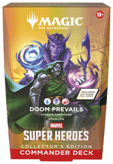 Marvel Super Heroes Collector Commander Deck (Pre-order 26/06/2026) Magic The Gathering Wizards of the Coast Doom Prevails  | Multizone: Comics And Games