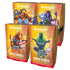 Marvel Super Heroes Collector Commander Deck (Pre-order 26/06/2026) Magic The Gathering Wizards of the Coast  | Multizone: Comics And Games