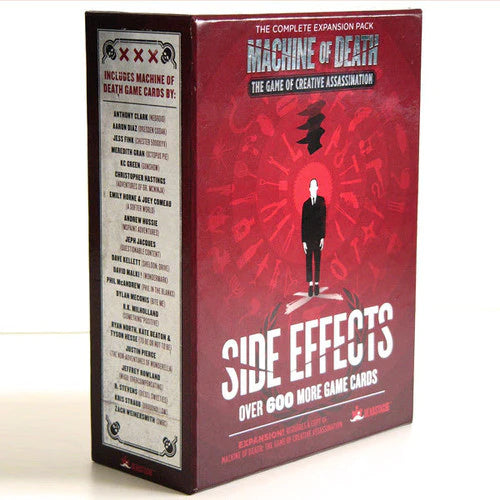 Machine of Death: Side effects expansion Board Games Multizone: Comics And Games  | Multizone: Comics And Games
