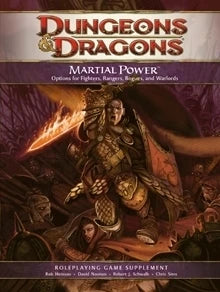 D&D 4e: Martial Powers - Options for Fighters, Rangers, Rogues and Warlords | Multizone: Comics And Games