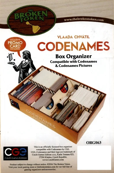 Codenames Box Organiser | Multizone: Comics And Games