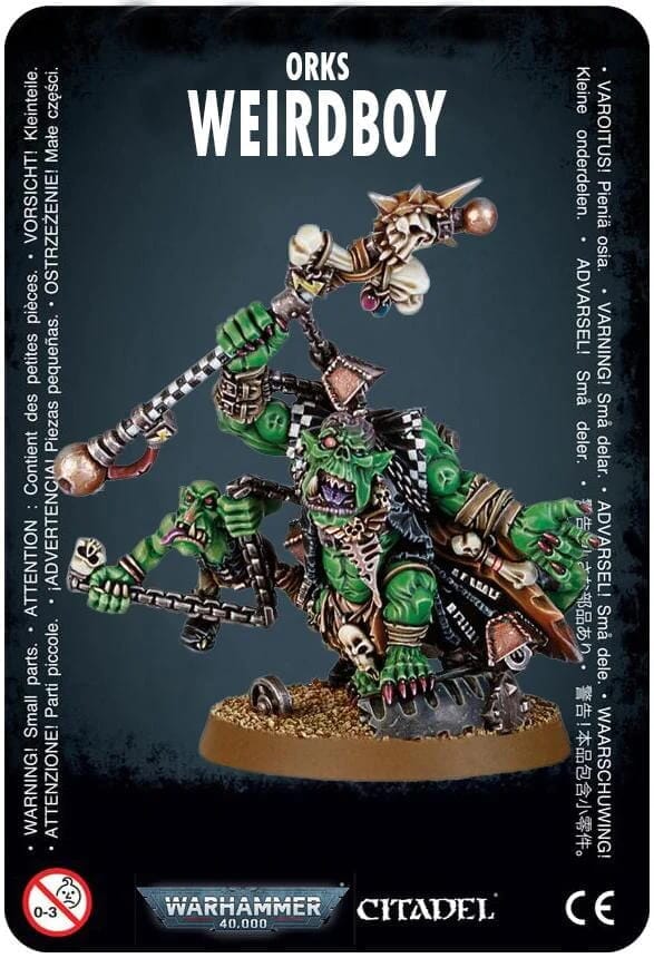 Ork Weirdboy Miniature Game Games workshop  | Multizone: Comics And Games