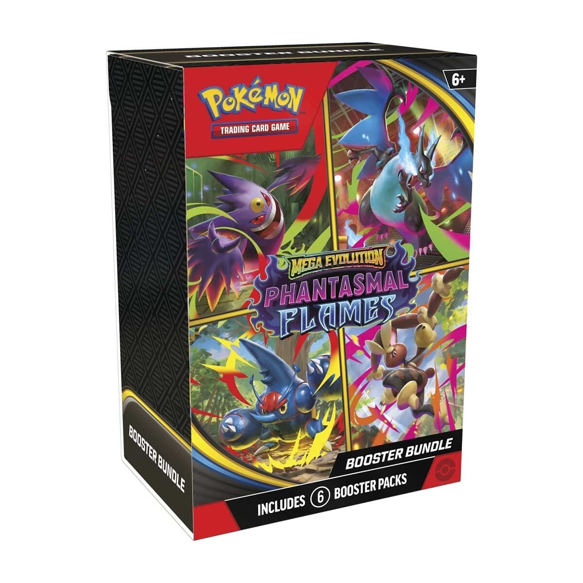 Pokemon: Phantasmal flames: Booster Bundles (Pre-order 14/11/2025) Pokemon Pokémon  | Multizone: Comics And Games