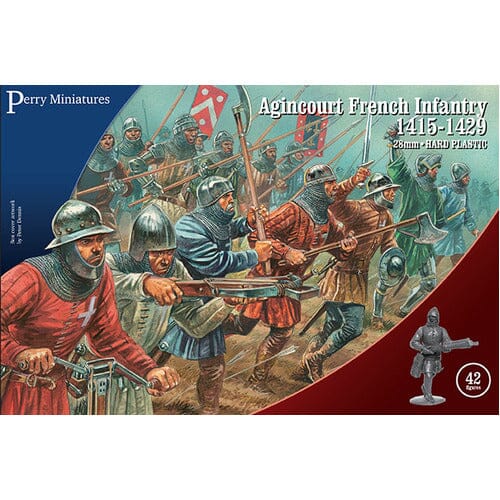 Perry miniatures: Agincourt French Infantry 1415-1429 Miniatures Perry miniatures  | Multizone: Comics And Games