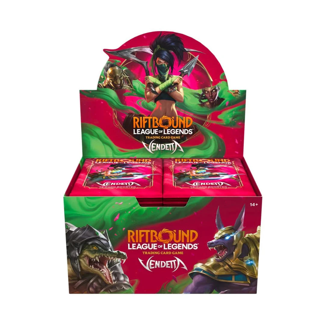 Riftbound Vendetta Booster Box (Pre-order 07/312026) Riftbound Riot Games  | Multizone: Comics And Games